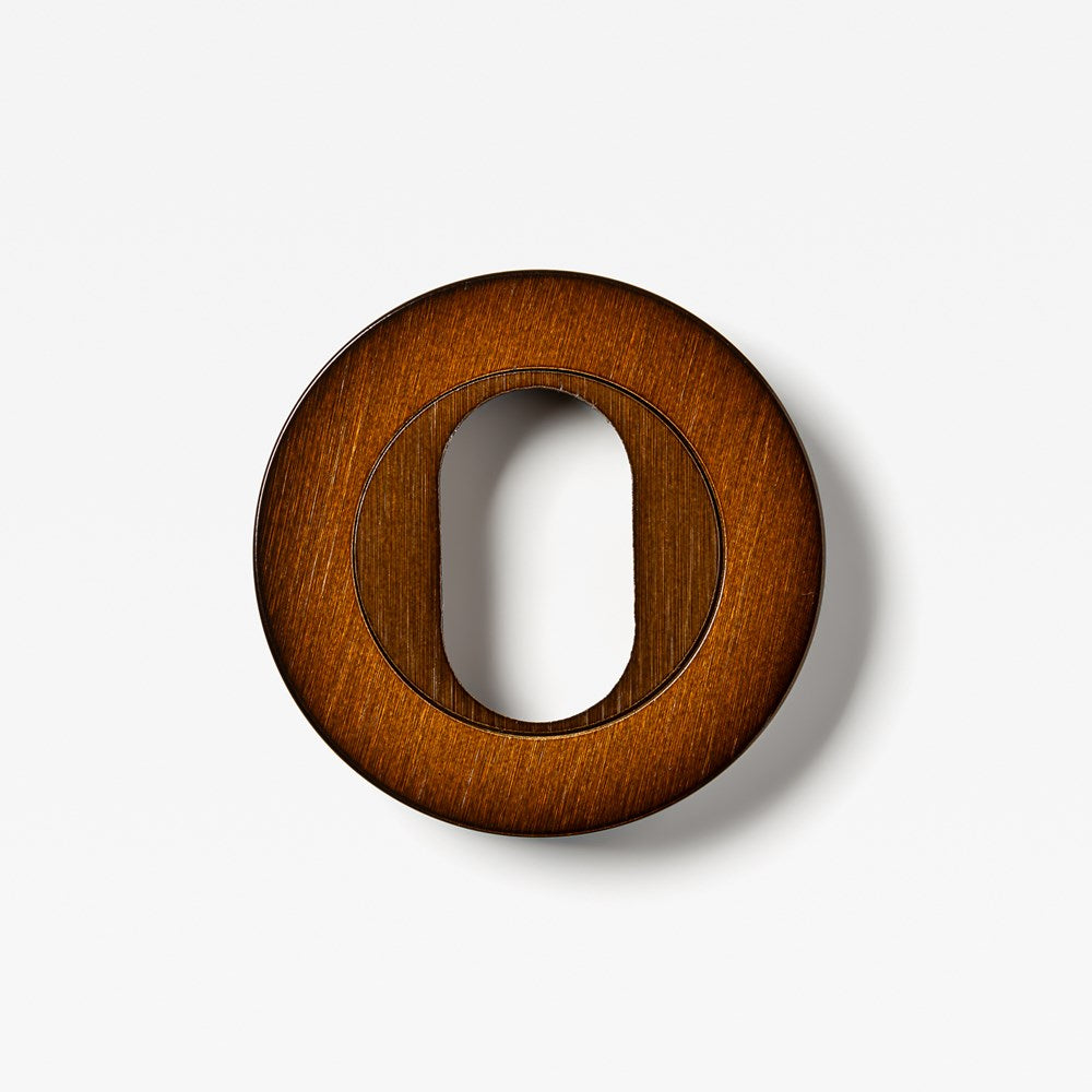 Escutcheon Oval Bronze — view 2