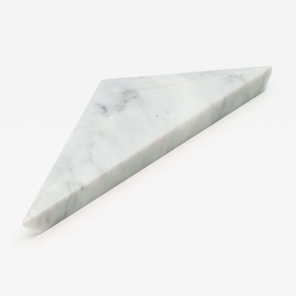 Prism Marble Handle Carrara — view 5