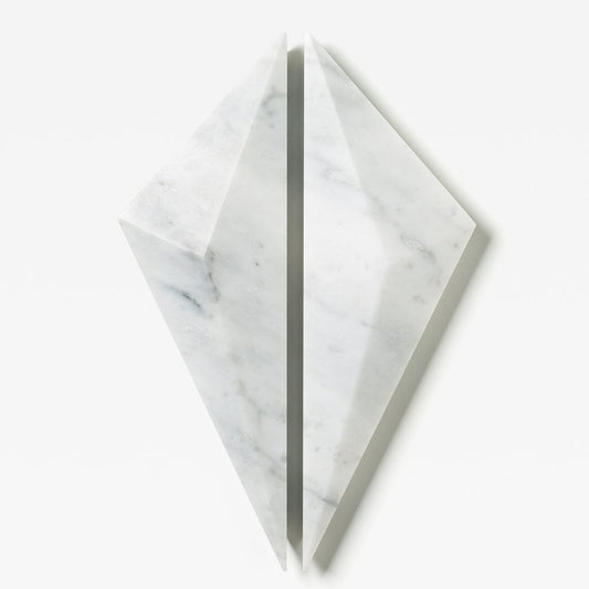 Prism Marble Handle Carrara — view 1