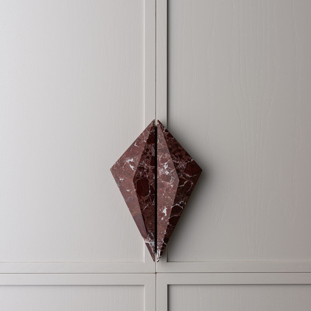 Prism Marble Handle Rosso — view 9