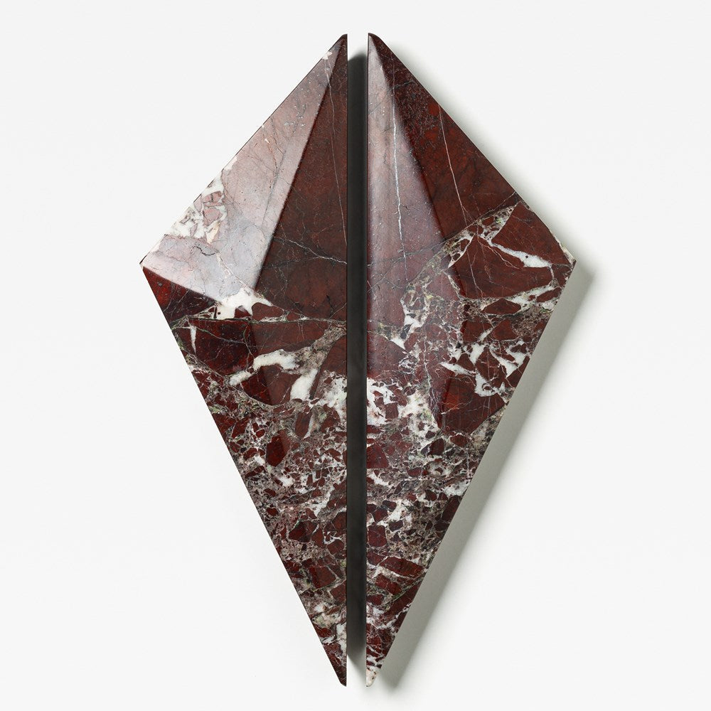 Prism Marble Handle Rosso — view 1