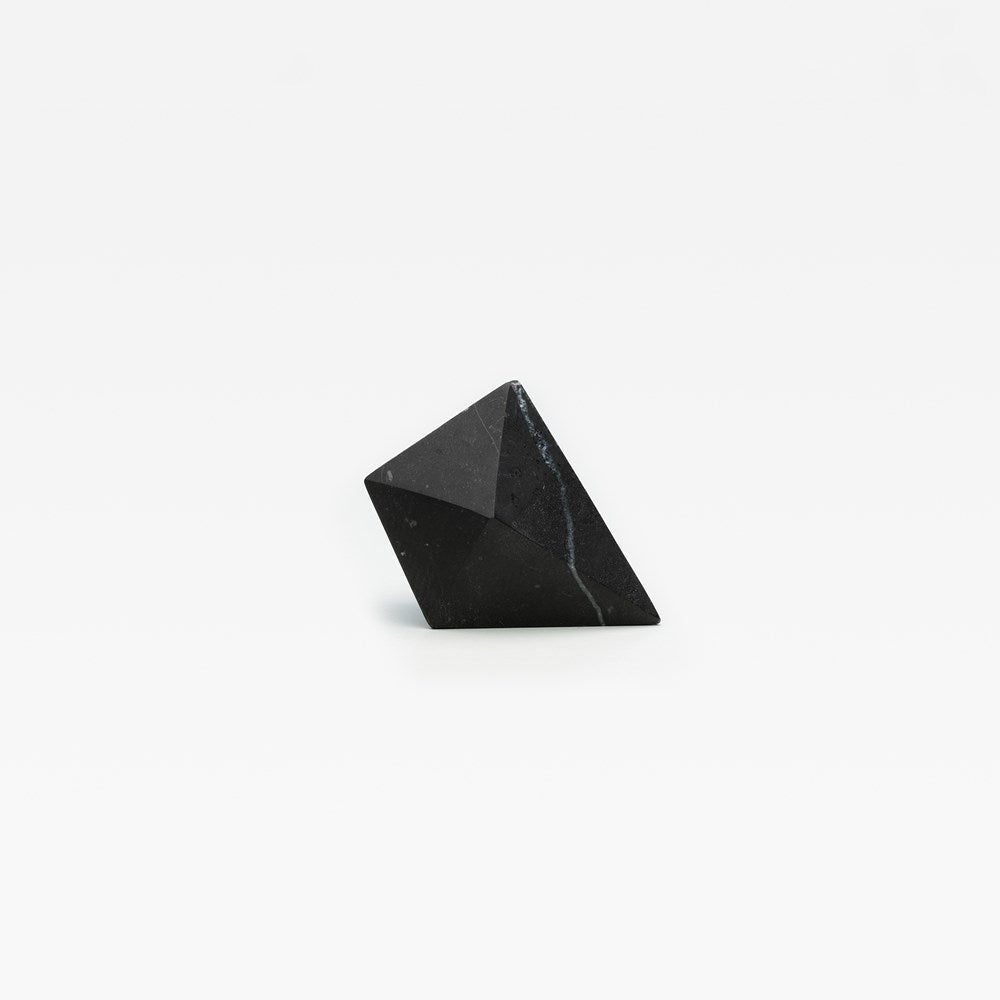 Prism Marble Knob Black — view 1