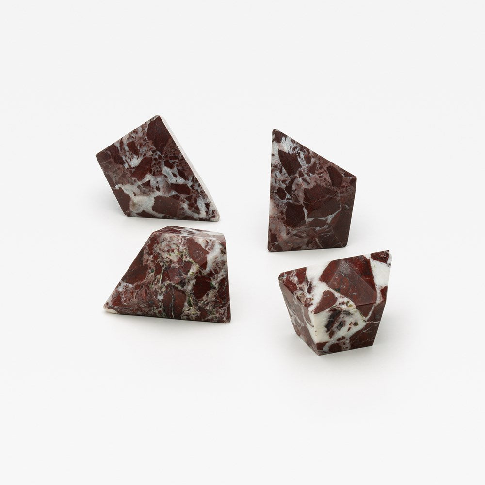 Prism Marble Knob Rosso — view 2