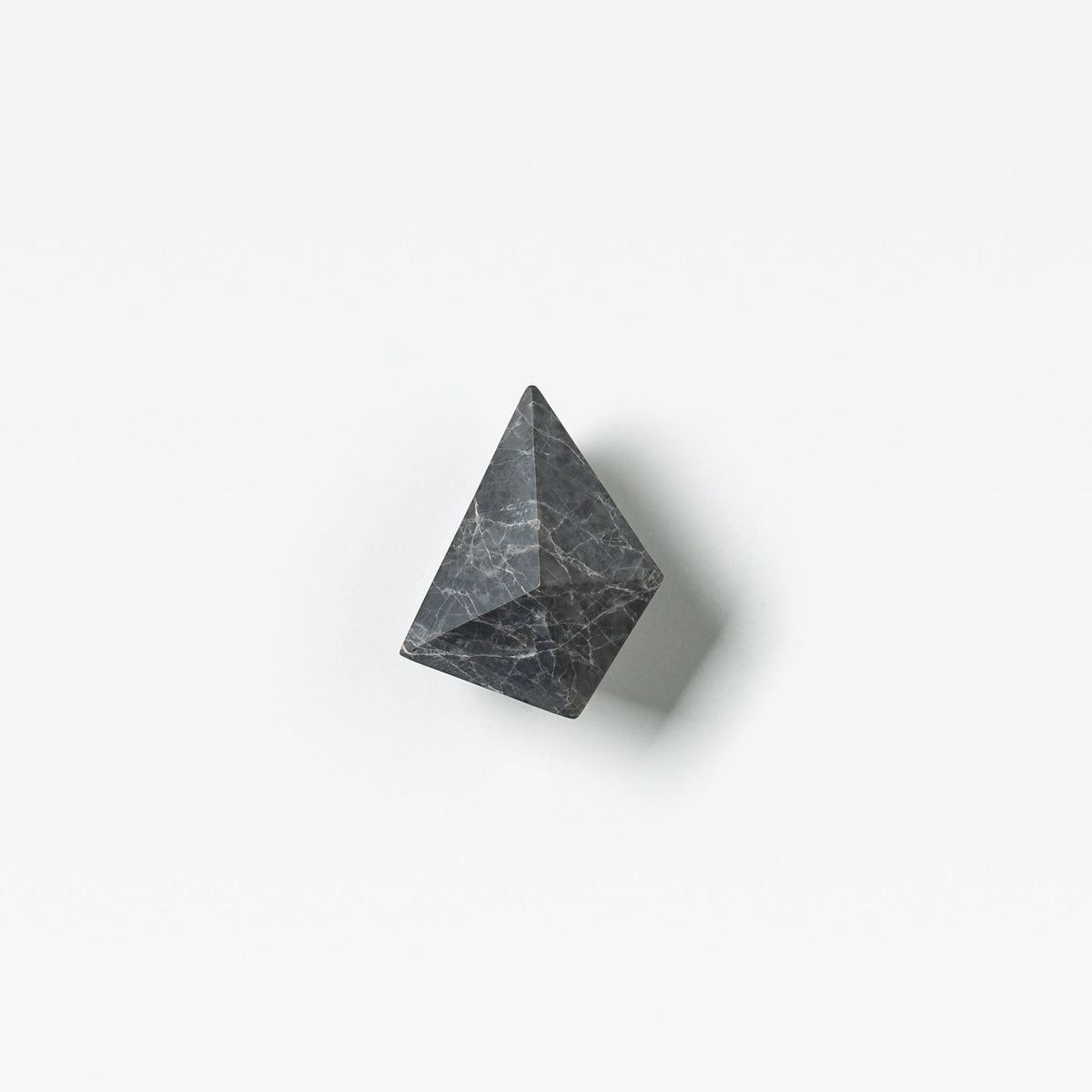 Prism Marble Knob Tundra Grey — view 5