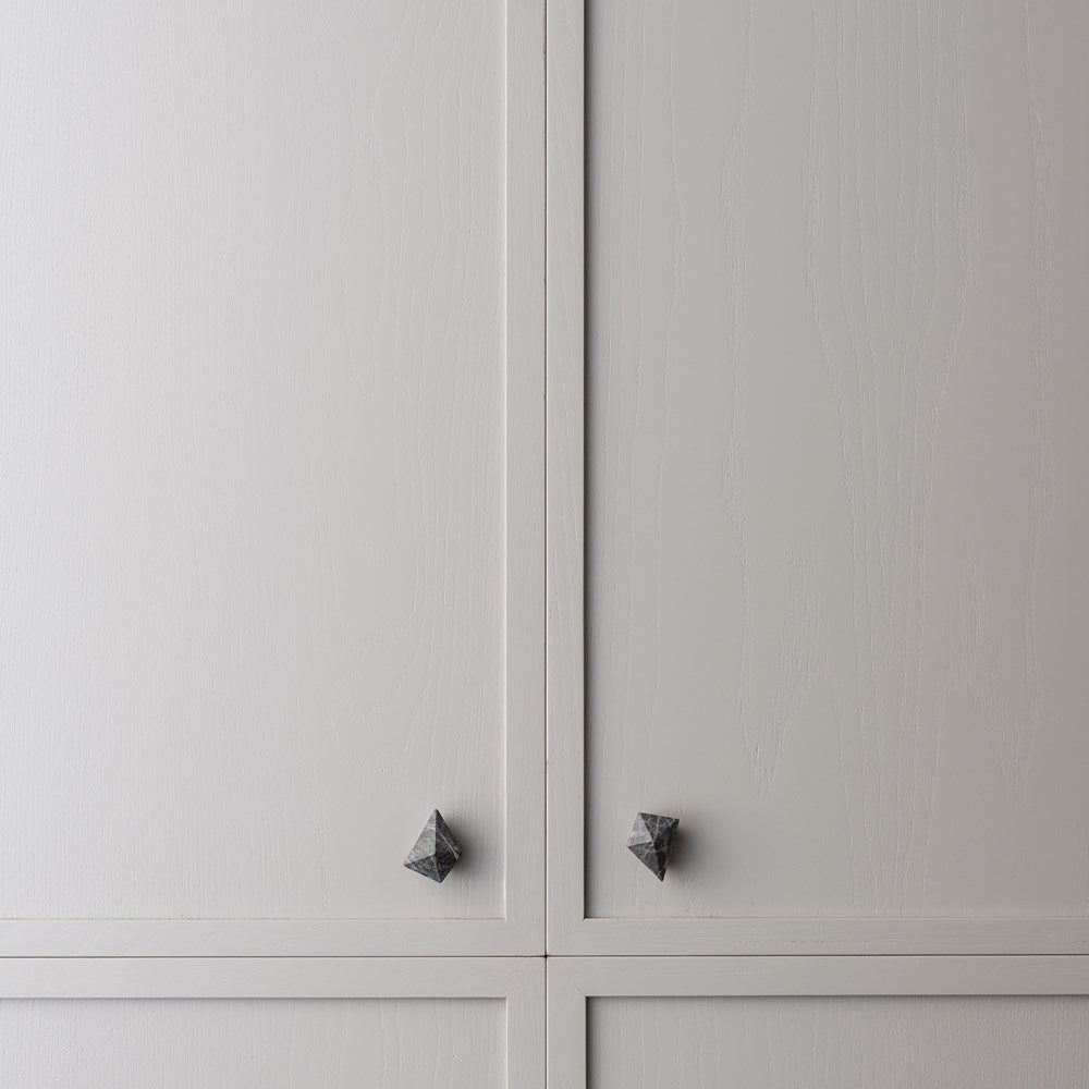 Prism Marble Knob Tundra Grey — view 6