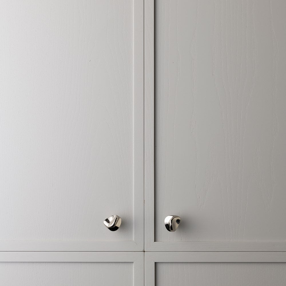 Rubble Knob Polished Nickel — view 6