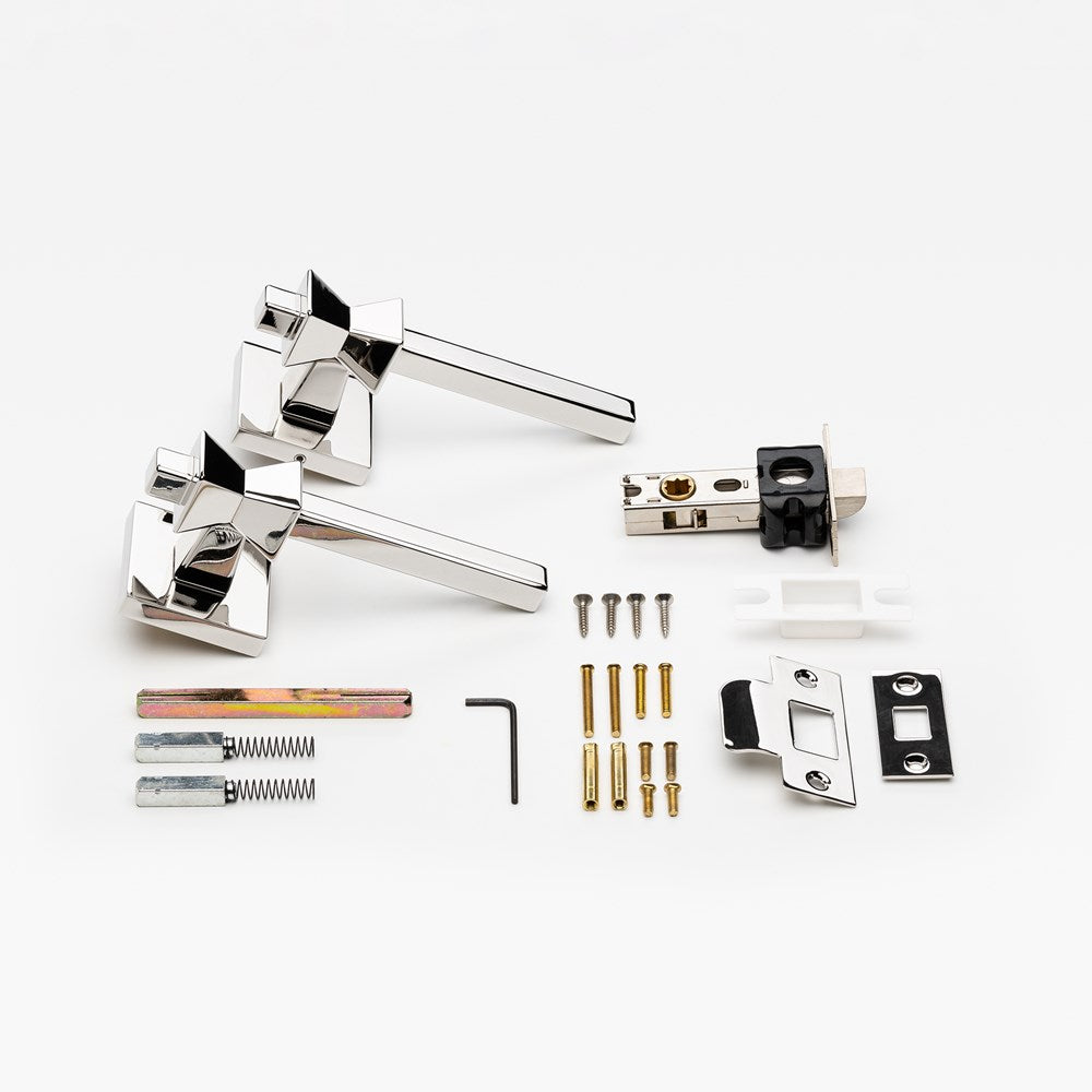 Forma Lever Polished Nickel — view 2