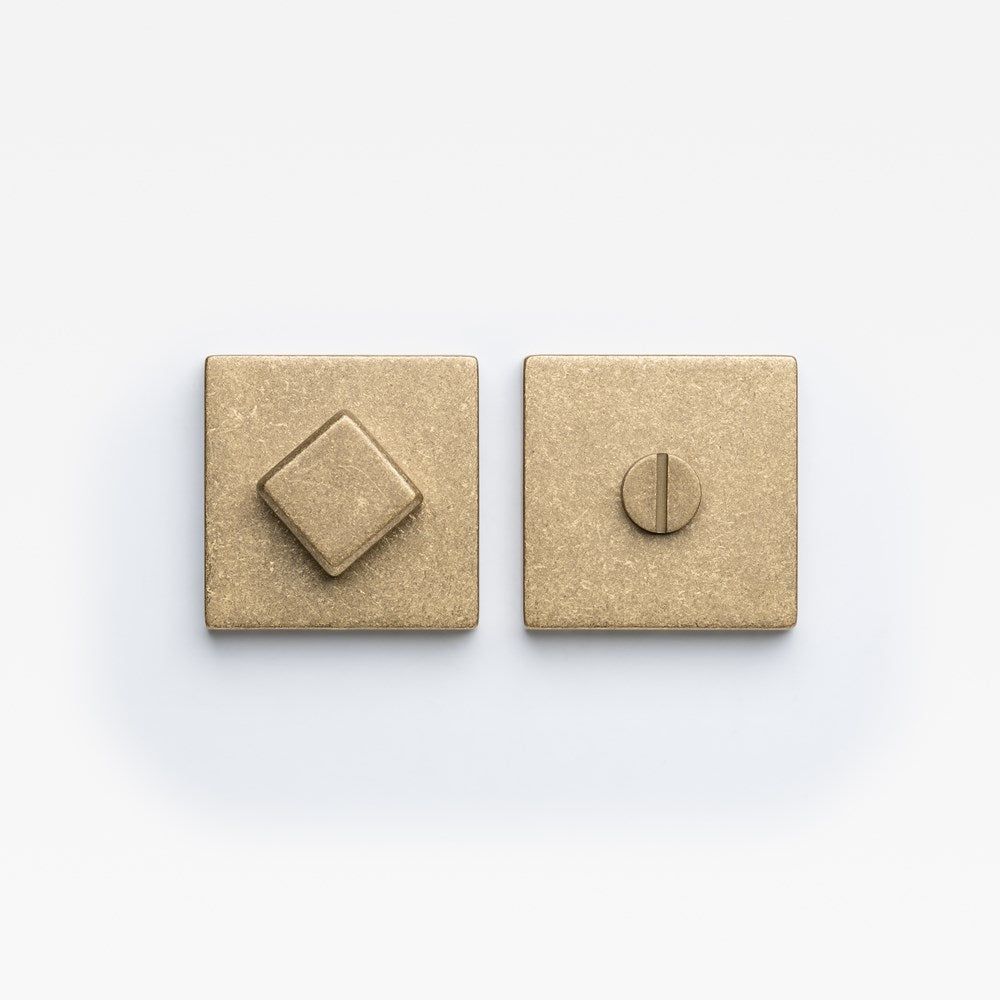 Forma Privacy Turn Tumbled Brass — view 2