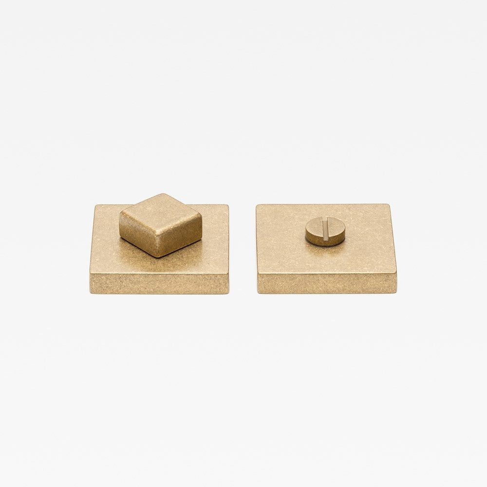 Forma Privacy Turn Tumbled Brass — view 1