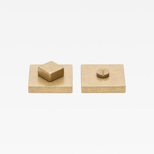 Forma Privacy Turn Tumbled Brass — view 1