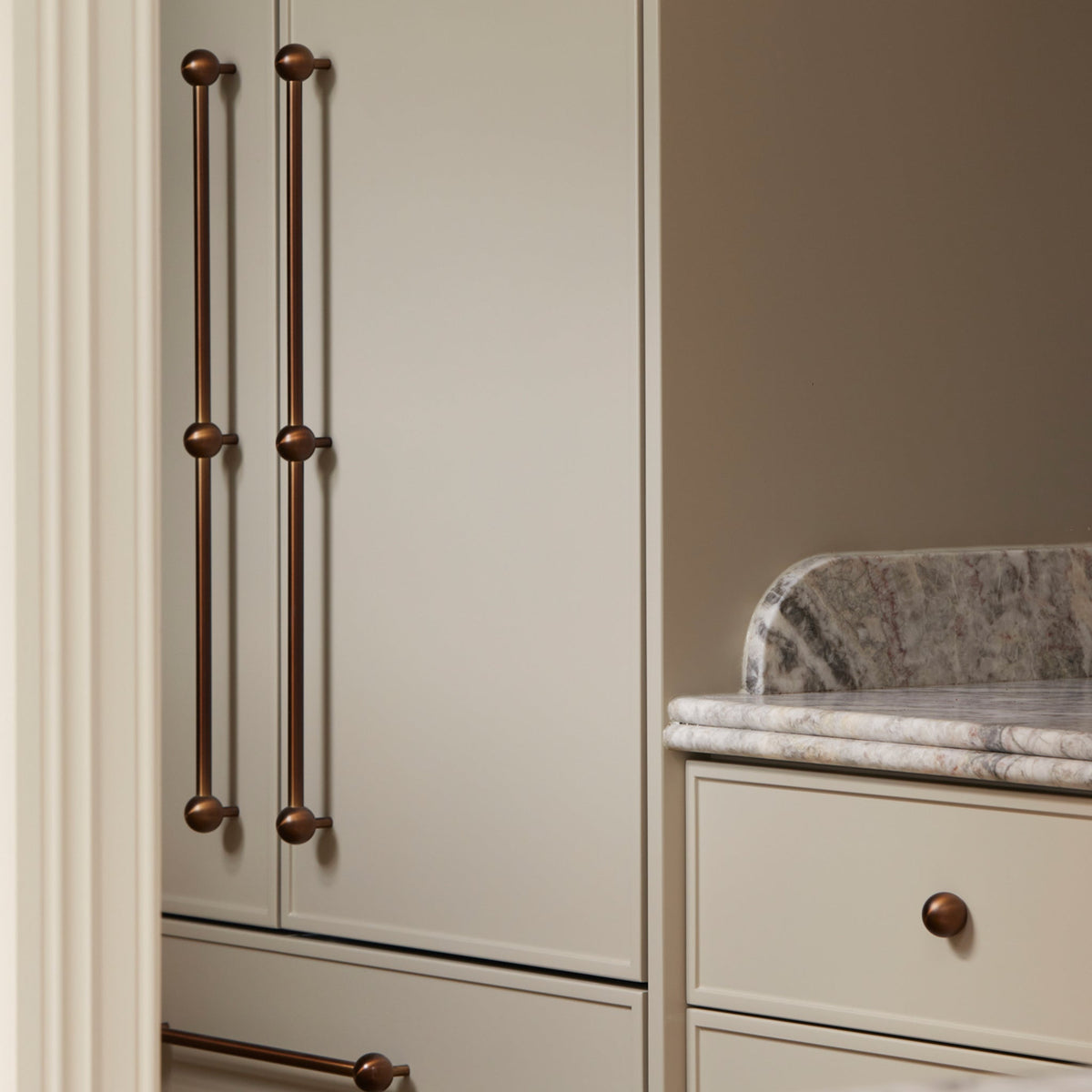 Sphere Appliance Pull Brass — view 2