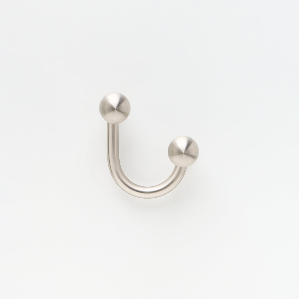 Sphere Hook Brushed Nickel — view 1