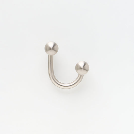 Sphere Hook Brushed Nickel — view 1