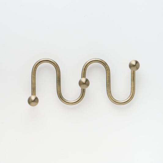 Sphere Hook XL Aged Brass — view 1