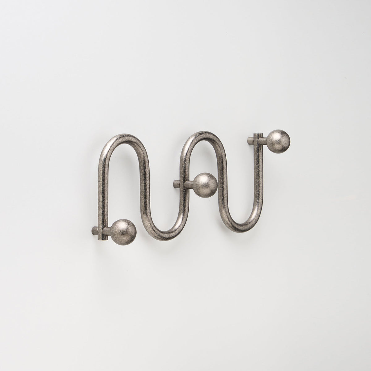 Sphere Hook XL Tumbled Nickel — view 3