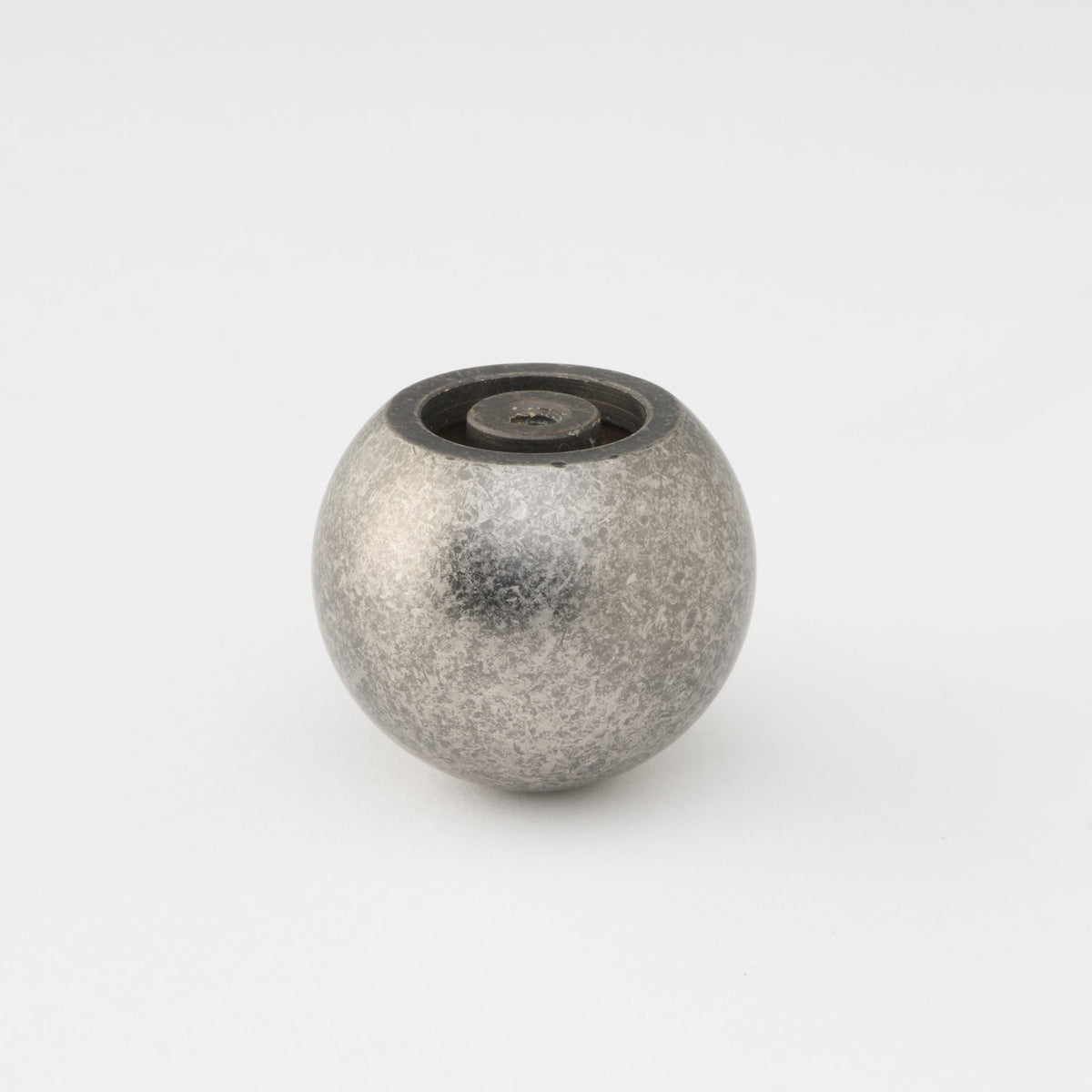 Sphere Knob Tumbled Nickel — view 9