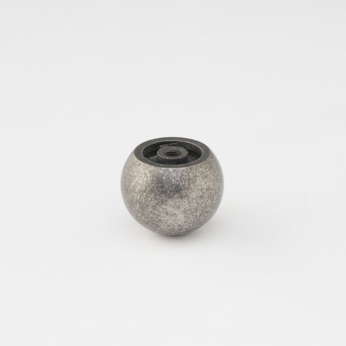 Sphere Knob Tumbled Nickel — view 7