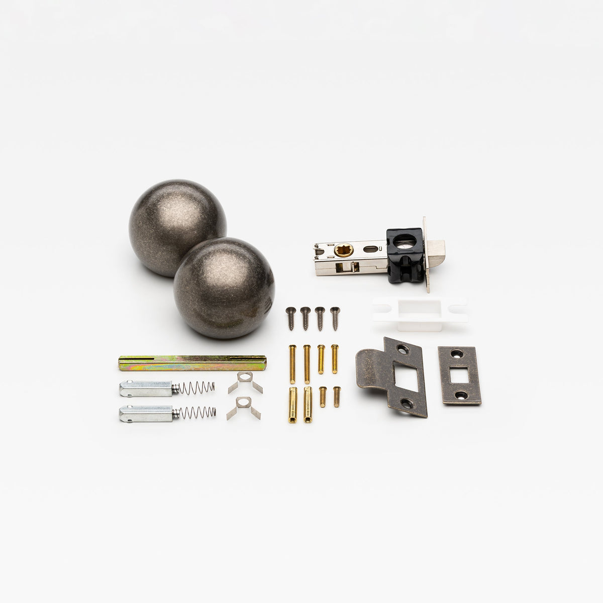 Sphere Passage Set Tumbled Nickel — view 4
