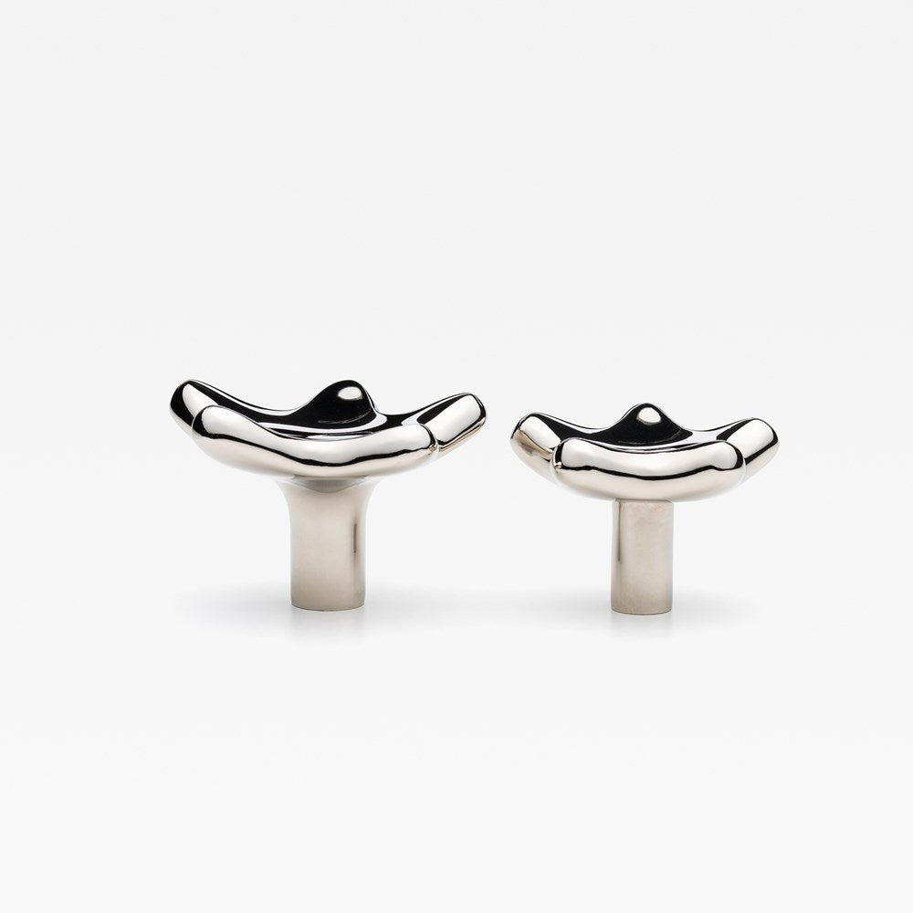 Star Knob Polished Nickel — view 3