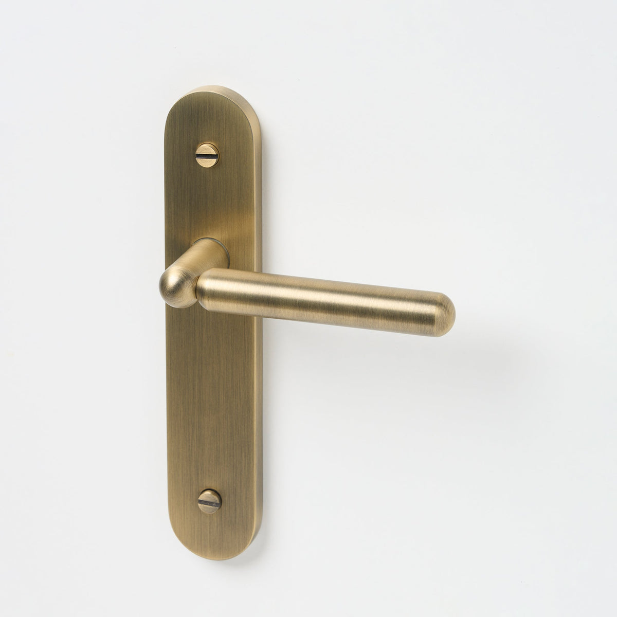 Tubby Lever Aged Brass — view 1