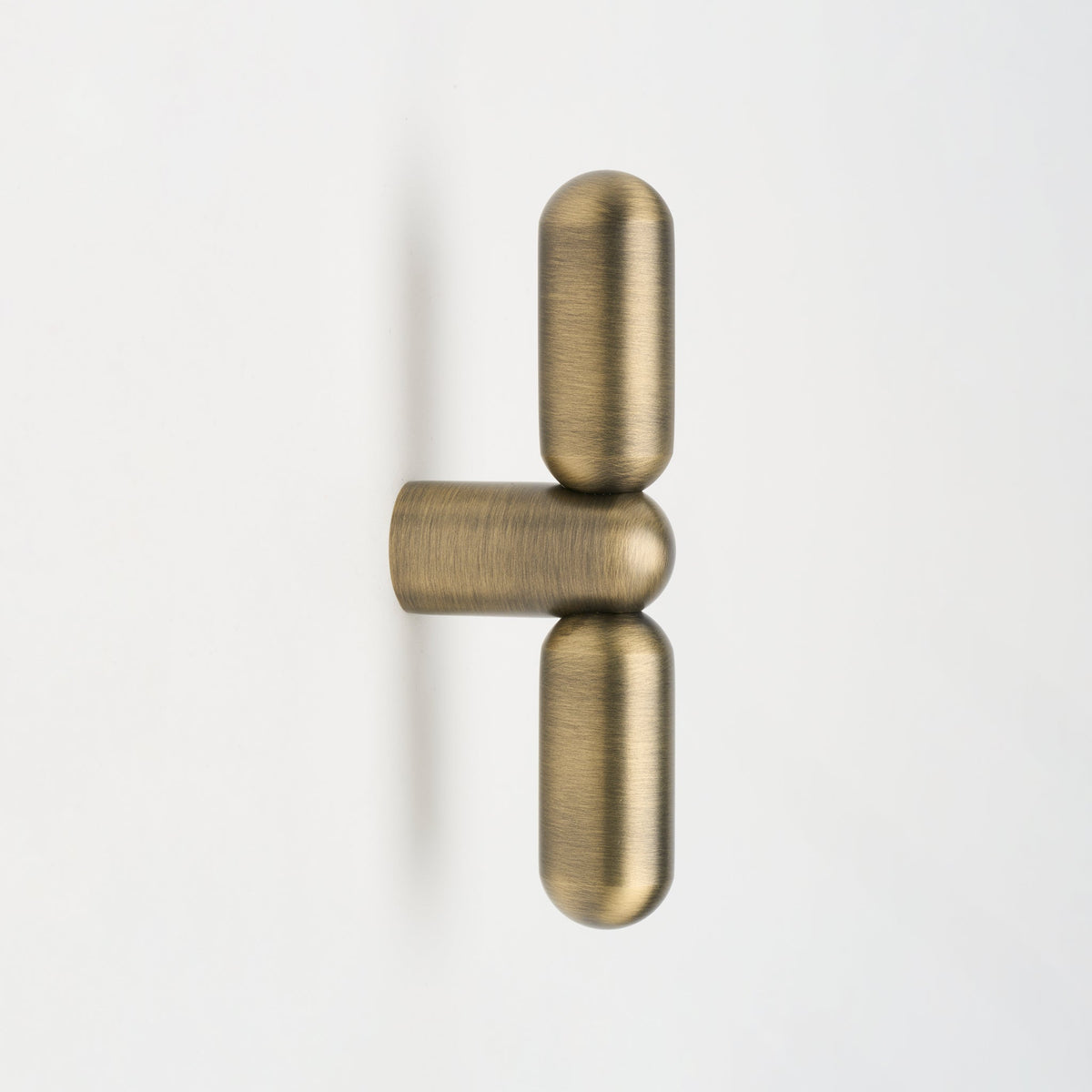 Tubby T-Pull Aged Brass — view 4