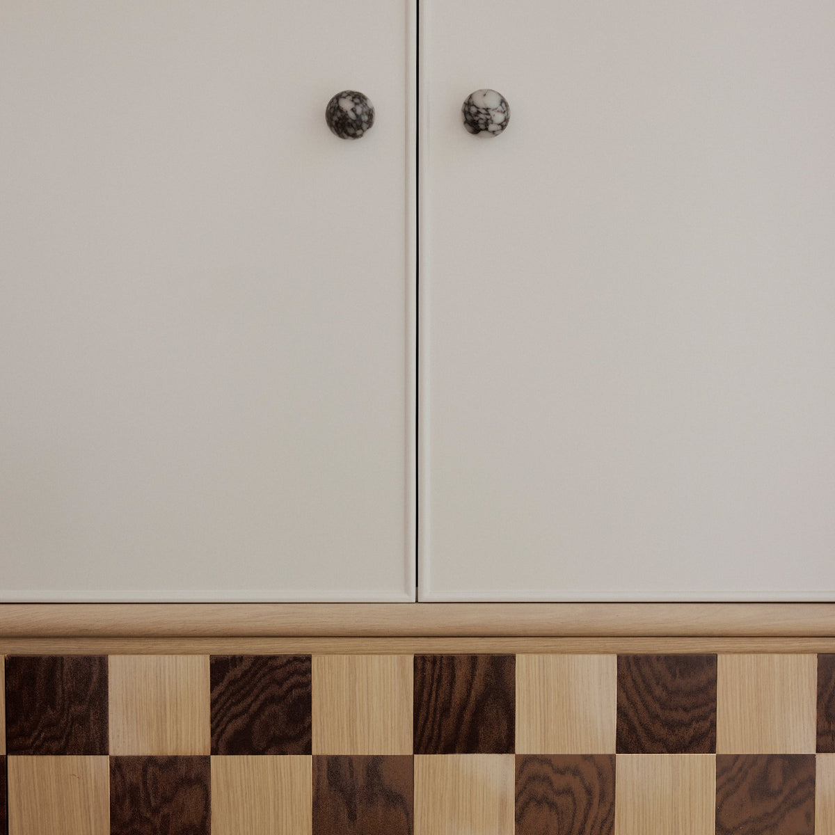 Hubble Knob Carrara Marble — view 3