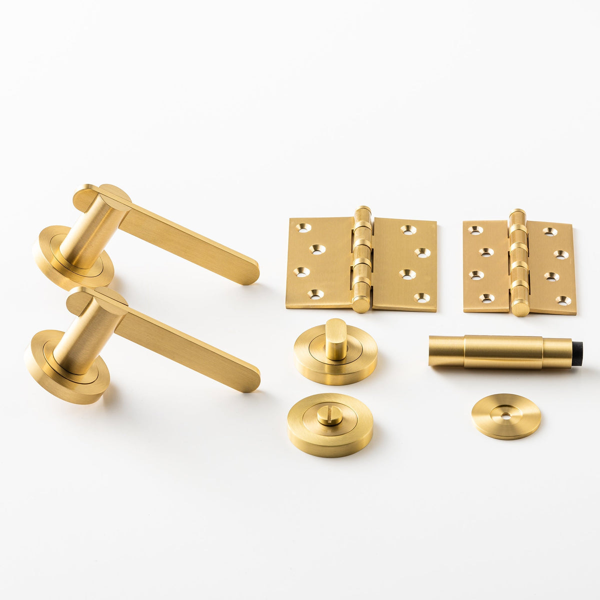 Intersect Lever Brass — view 2