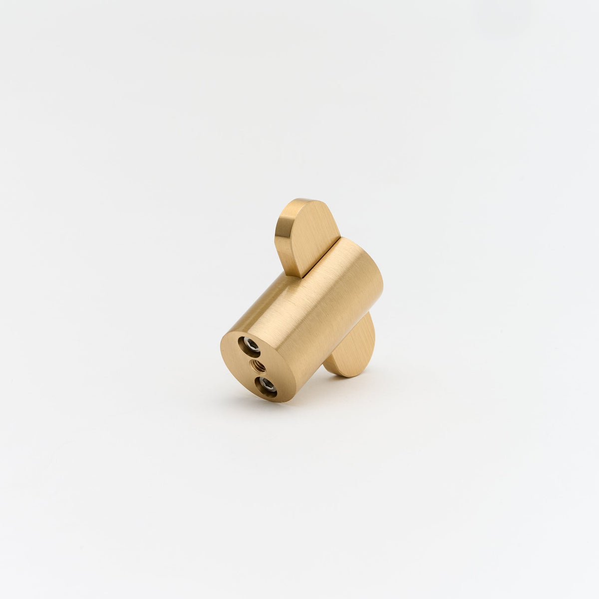 Intersect Knob Brass — view 7