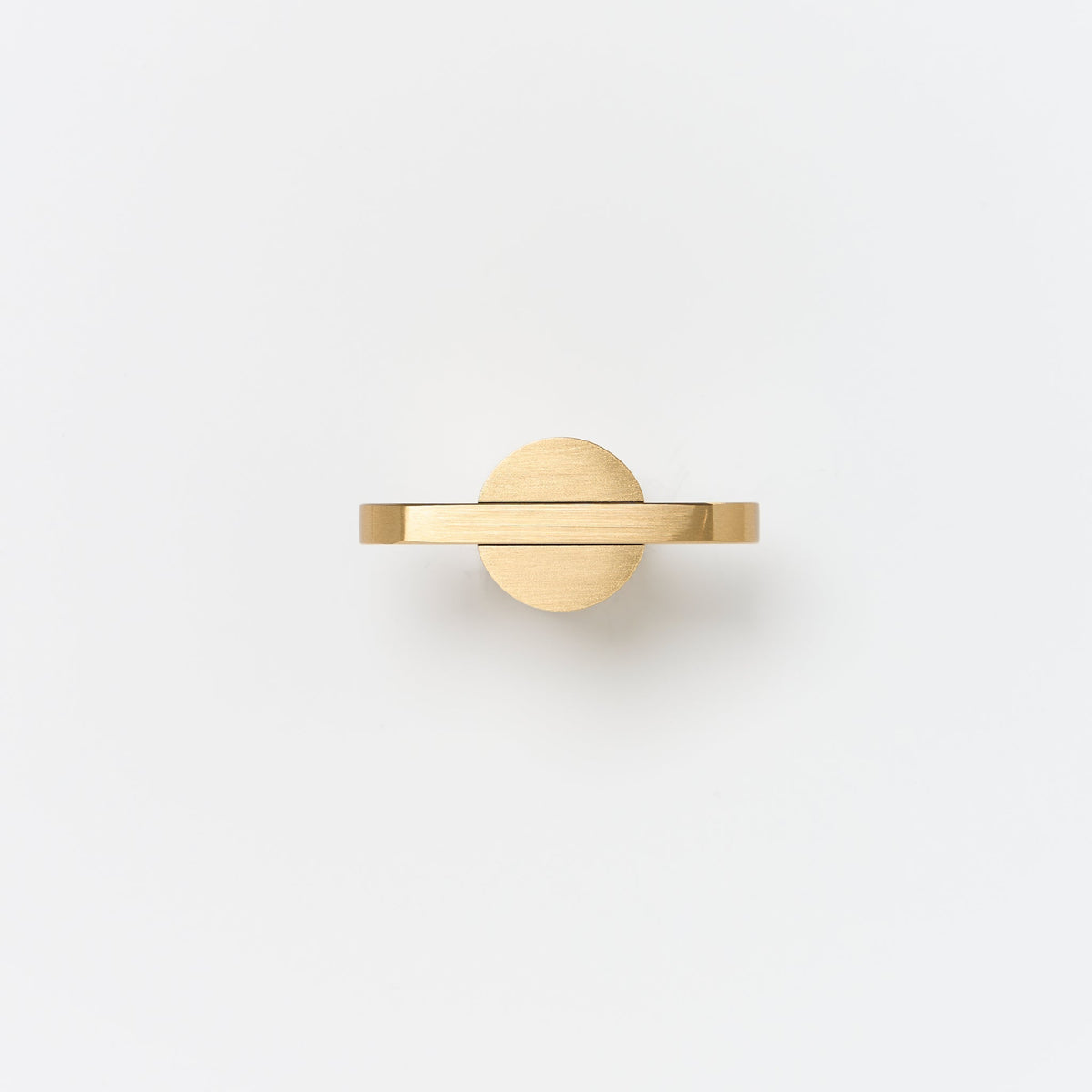 Intersect Knob Brass — view 6
