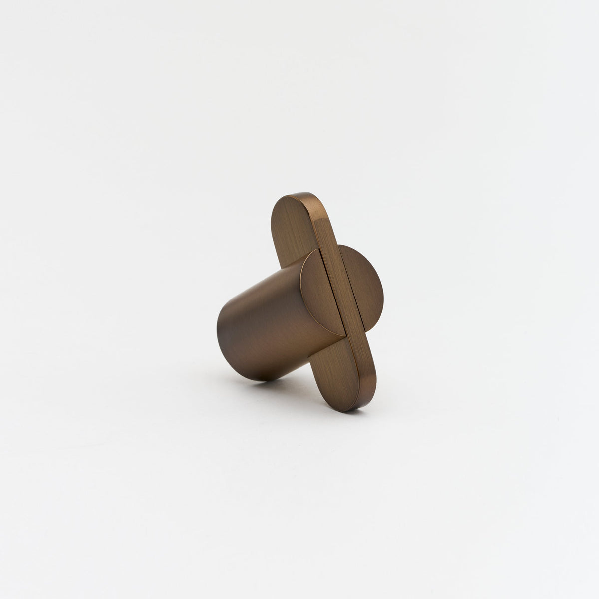 Intersect Knob Bronze — view 5