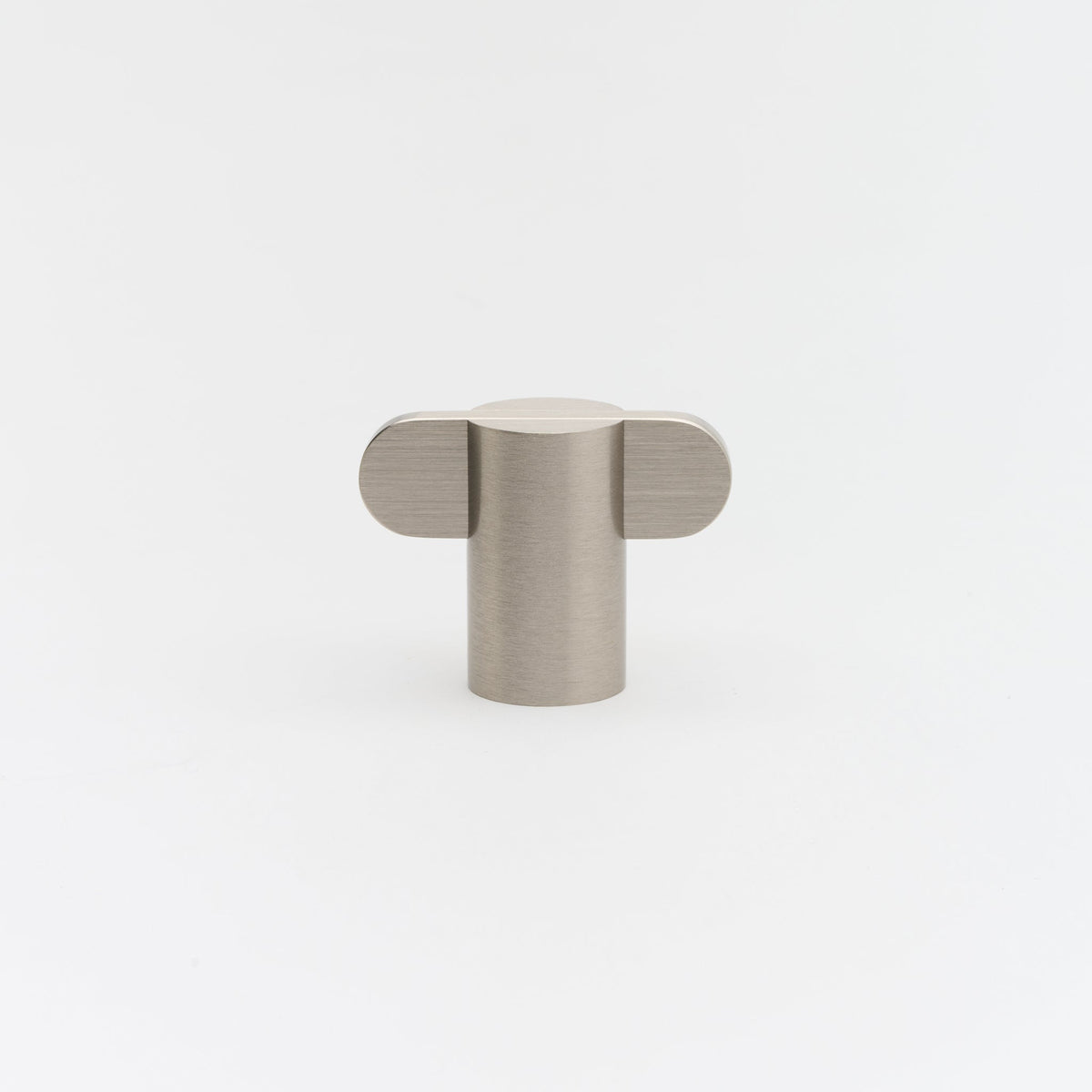 Intersect Knob Nickel — view 1