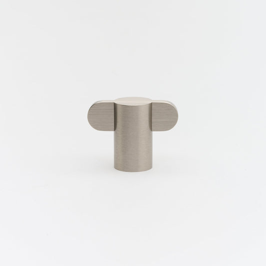 Intersect Knob Nickel — view 1