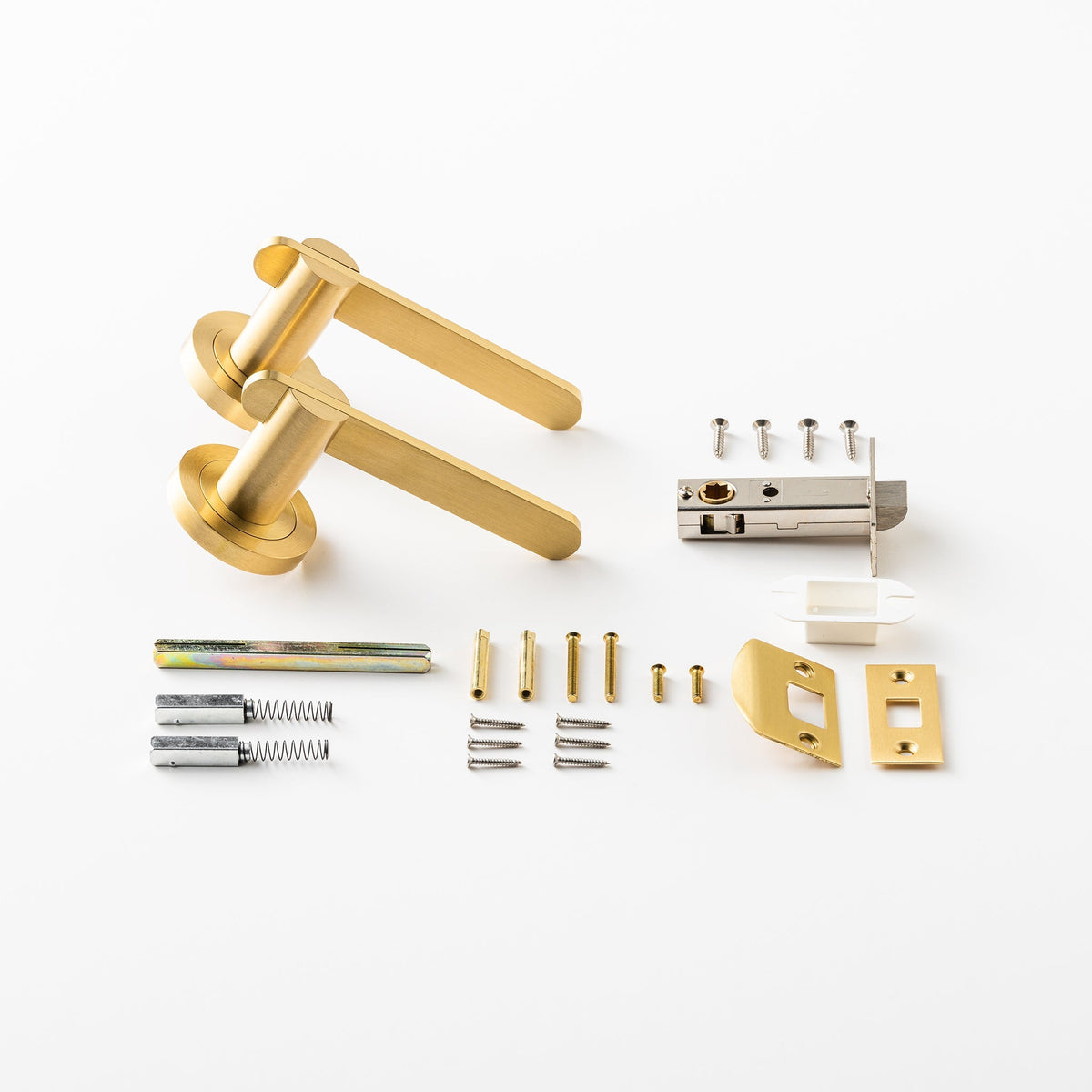 Intersect Lever Brass — view 3