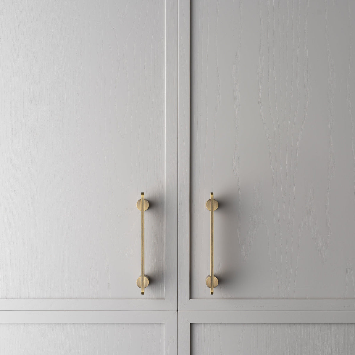 Intersect Pull Aged Brass — view 6
