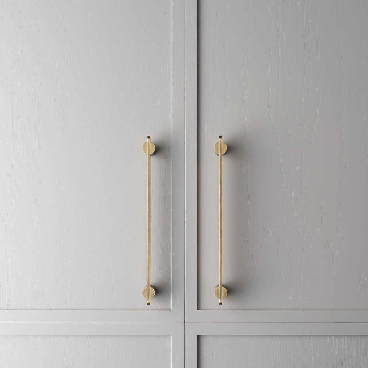 Intersect Pull Aged Brass — view 7