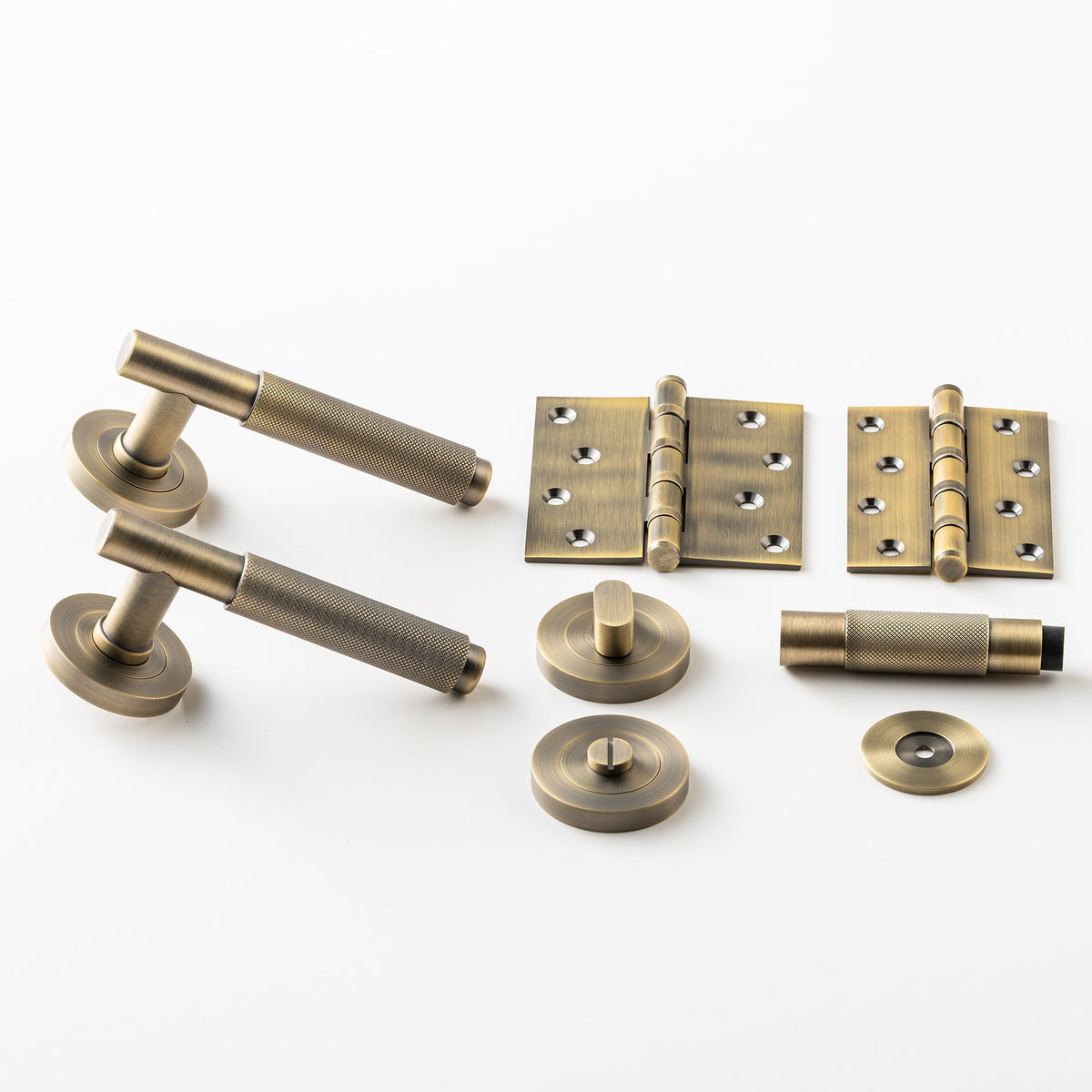 Kintore Lever Aged Brass — view 2
