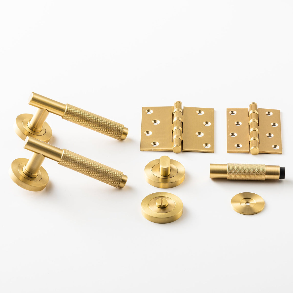Kintore Doorstop Brass — view 3