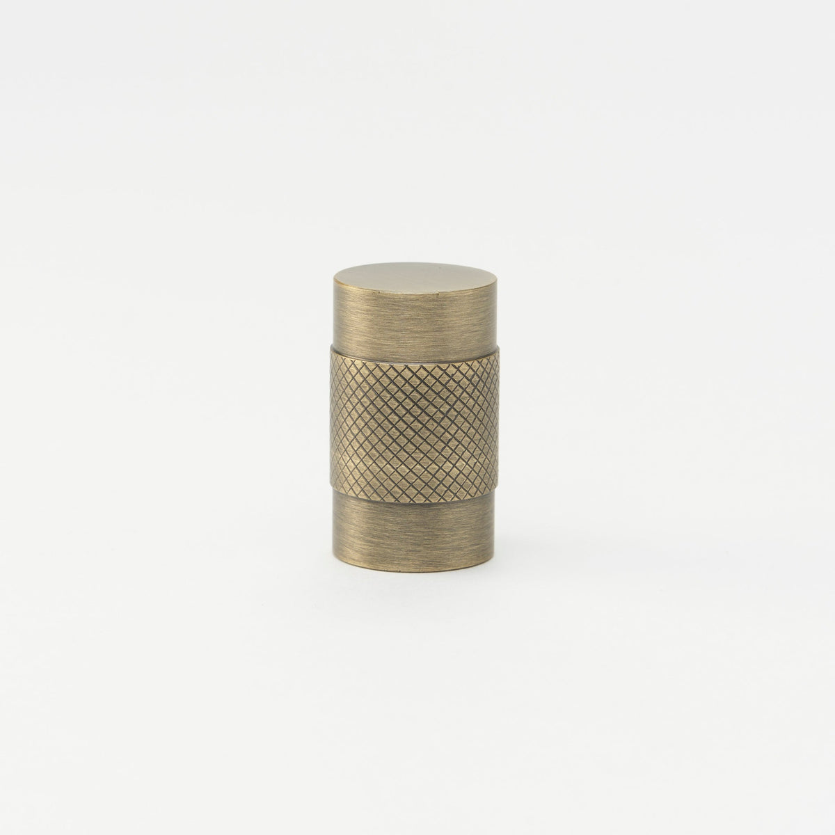 Kintore Knob Aged Brass — view 1