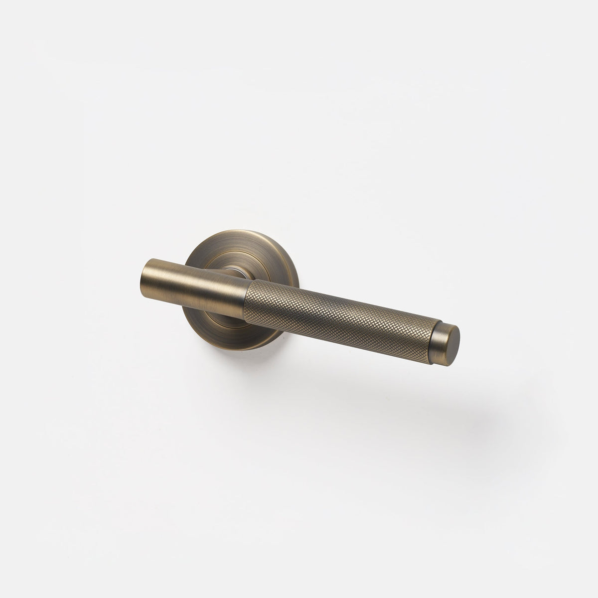 Kintore Lever Aged Brass — view 1