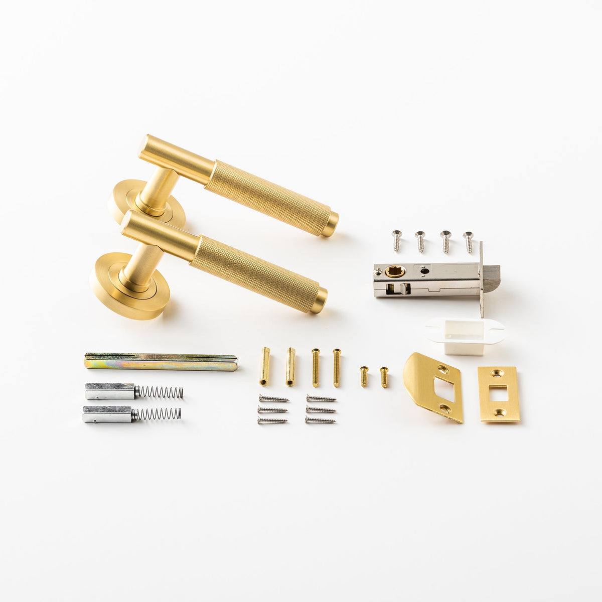 Kintore Lever Brass — view 3
