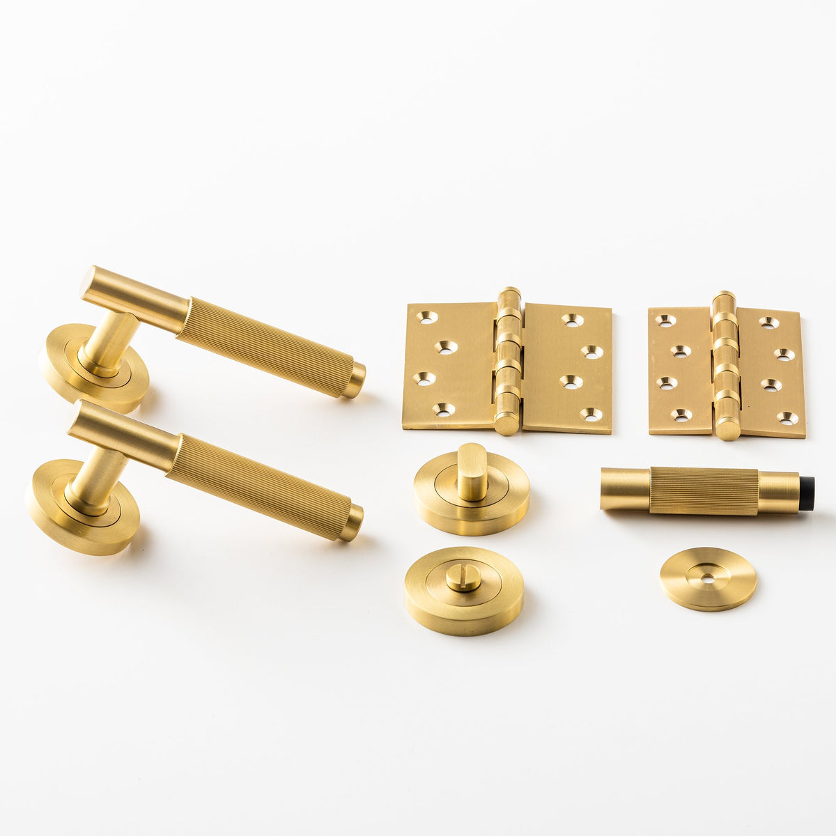 Linear Doorstop Brass — view 3