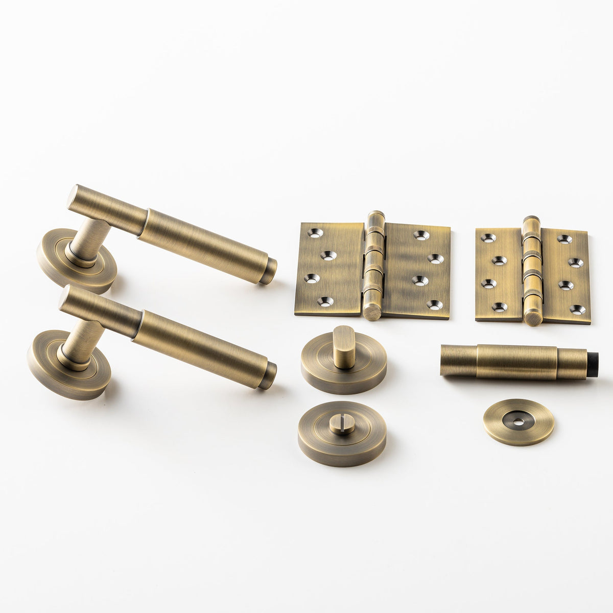 Lola Lever Aged Brass — view 2