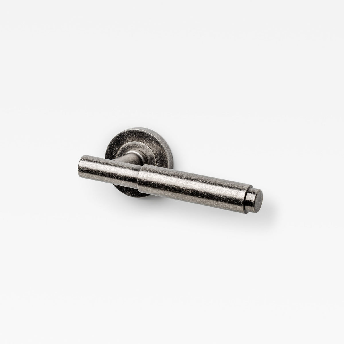 Lola Lever Tumbled Nickel — view 1