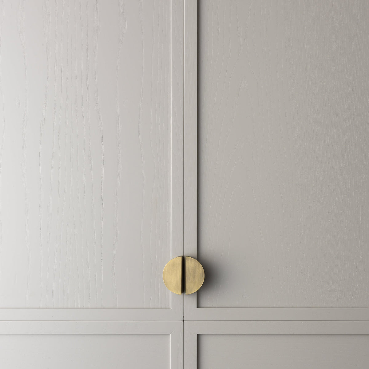Luna Pull Aged Brass — view 3