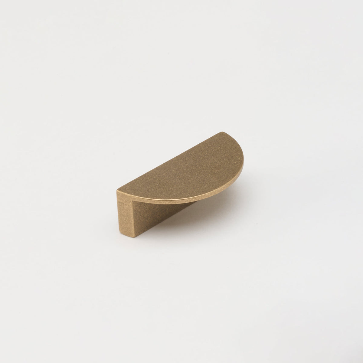 Luna Pull Tumbled Brass — view 6