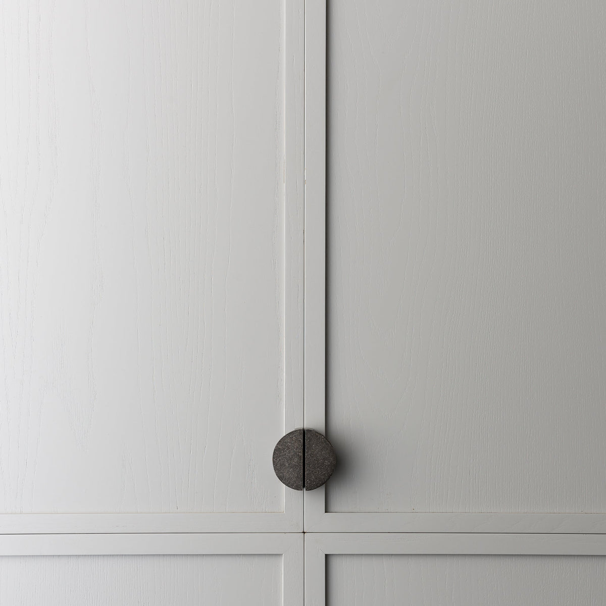 Luna Pull Tumbled Nickel — view 3