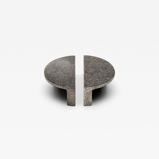 Luna Pull Tumbled Nickel — view 1