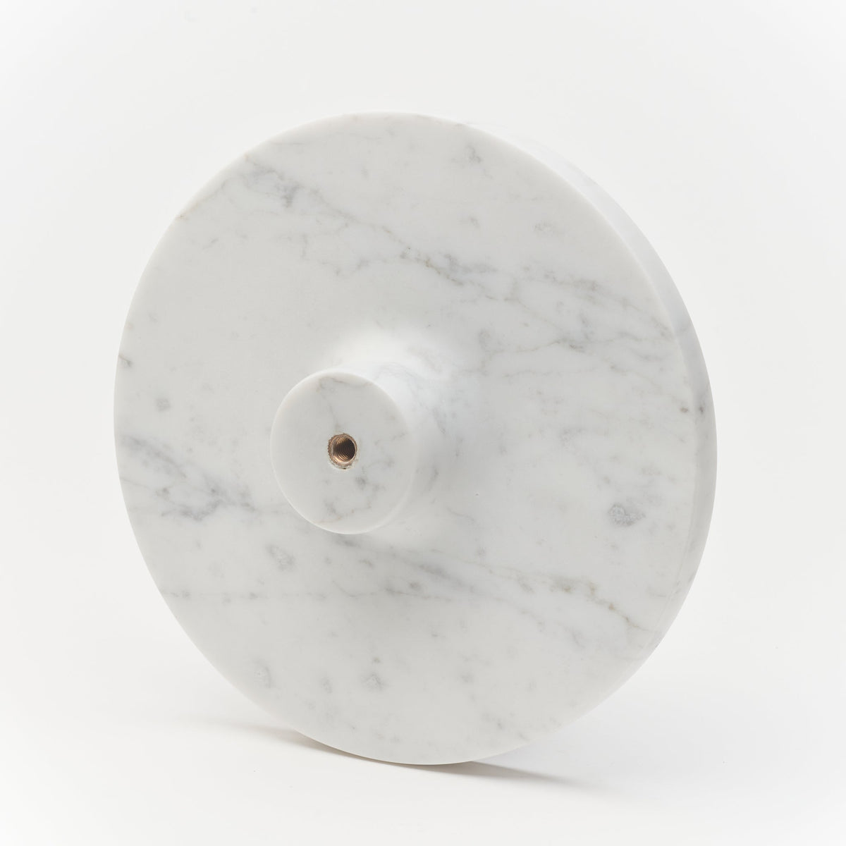 Ora Entry Pull Carrara Marble — view 6