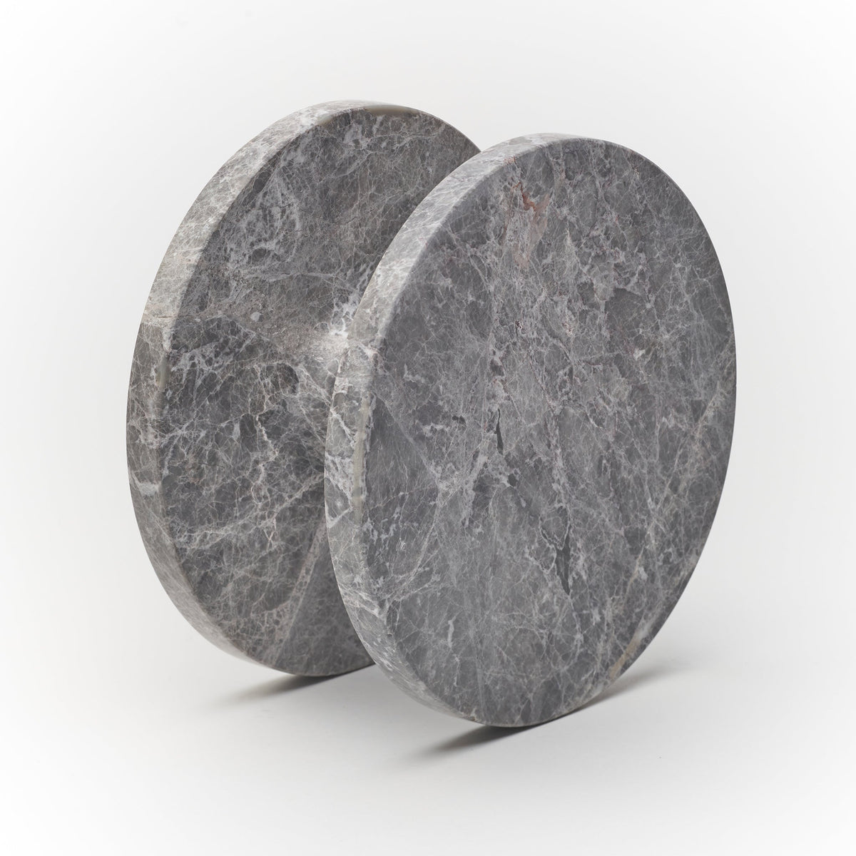 Ora Entry Pull Tundra Grey Marble — view 1