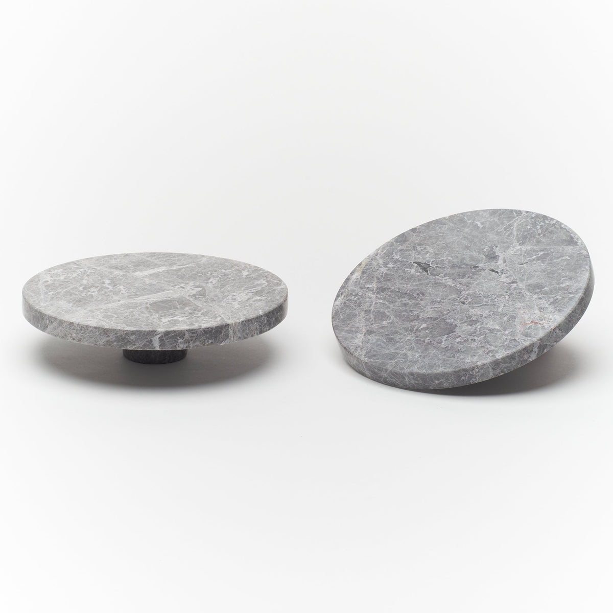 Ora Entry Pull Tundra Grey Marble — view 2